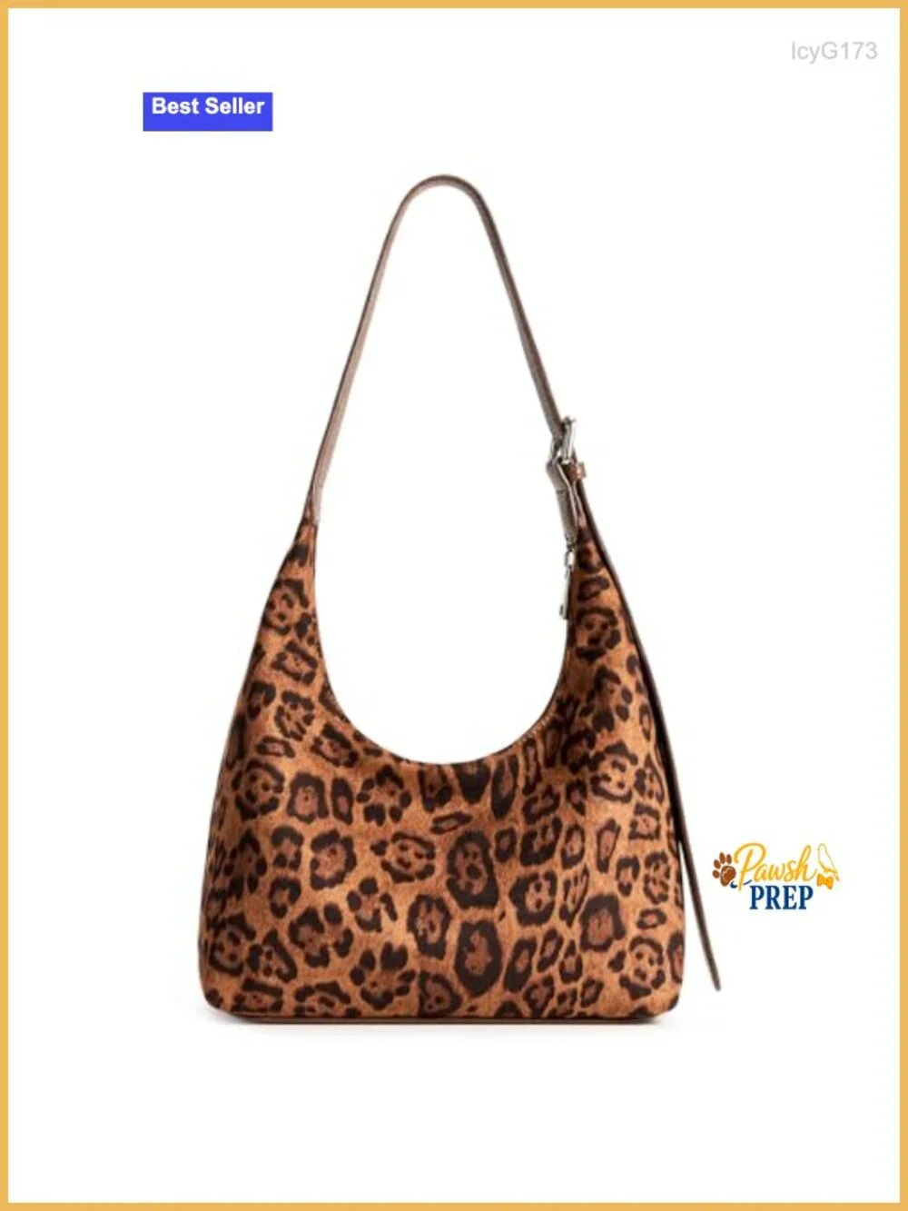 Vegan Leather Crescent Tote Bag with Adjustable Shoulder Strap Hobo Purse